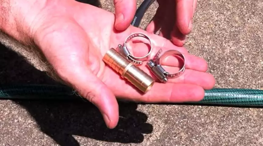 Garden hose connectors