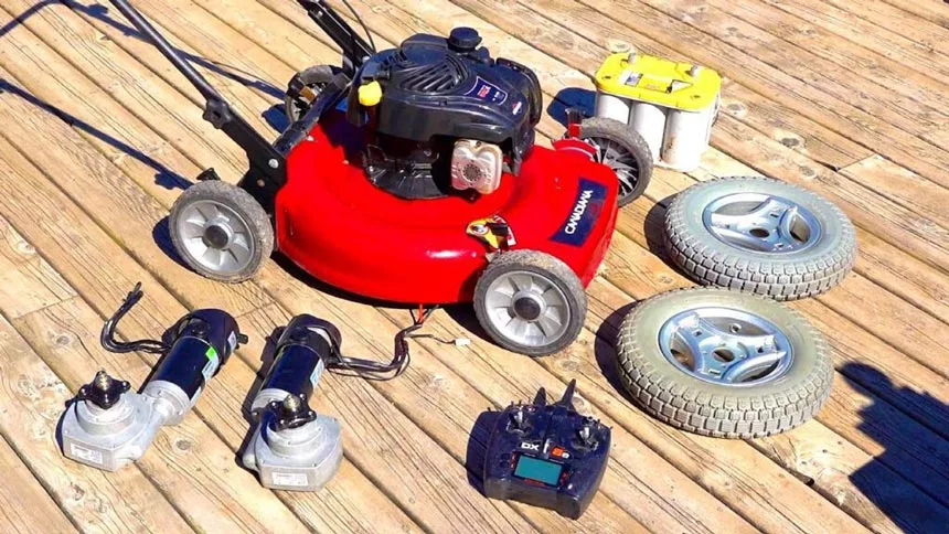The best way to drain the gas from your lawn mower