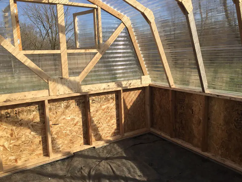 how to cut polycarbonate greenhouse panels