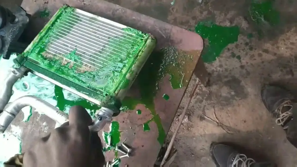 How to flush heater core without garden hose